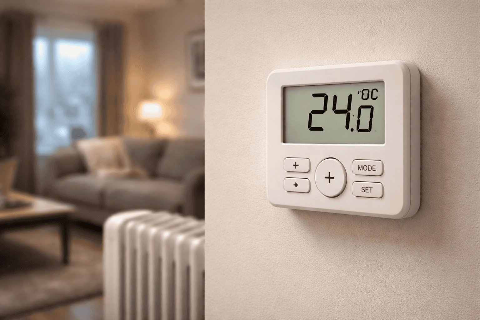 cold room due to uneven heating in a Southern California home during winter